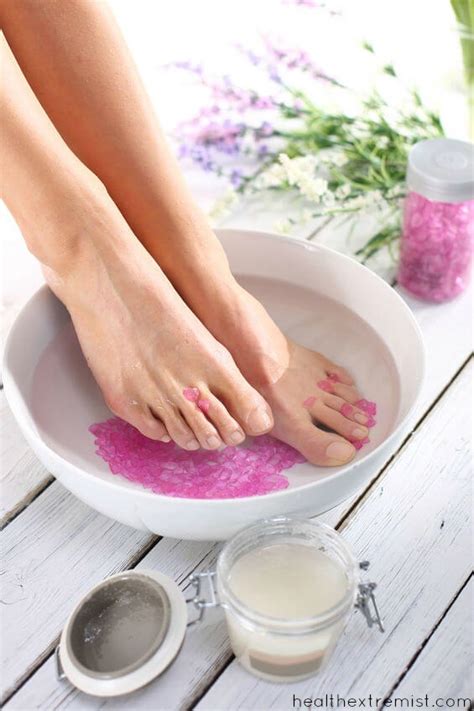 DIY Lavender Foot Soak - Improve sleep and remove toxins