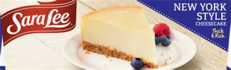 Sara Lee New York Style Cheesecake 30 Oz Kroger