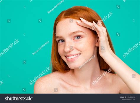 Advertising Concept Closeup Portrait Nude Natural Stock Photo 1204230310 Shutterstock