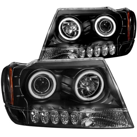 Anzo USA 111158 Headlight Assembly Projector W Halo THMotorsports