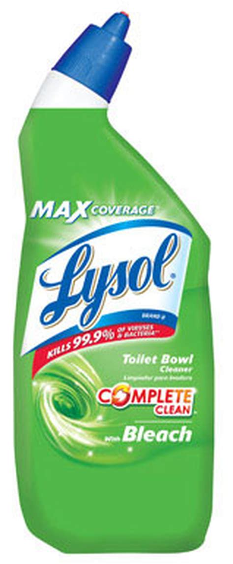 Lysol Complete Clean Liquid Toilet Bowl Cleaner With Bleach 24 Oz Stine Home Yard The