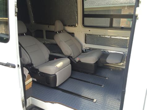 Reclining Passenger Seats In A Sprinter Sprinter Camper