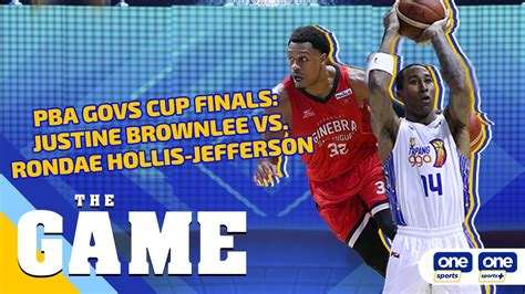 The Game Pba Governors Cup Finals Justin Brownlee Vs Rondae Hollis