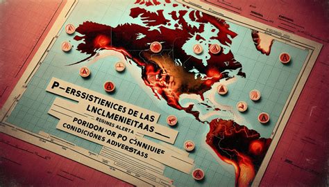 Persisten Advertencias En M Ltiples Regiones Por Clima Adverso