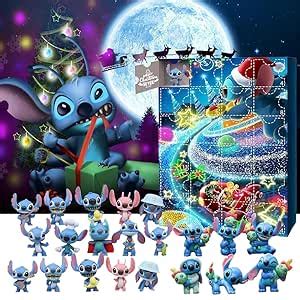 Stitch Adventskalender 2023 Weihnachten 24 Tage Kinder Countdown