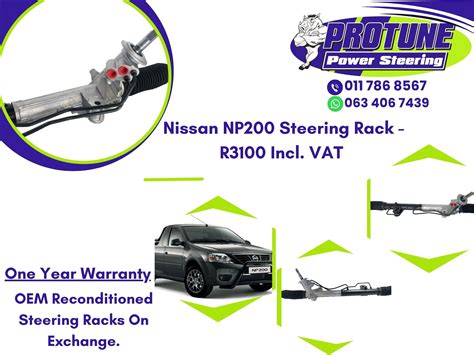 Nissan Np200 Oem Reconditioned Steering Racks