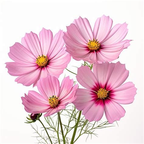 Premium Photo | Cosmos with white background high quality ultra hd