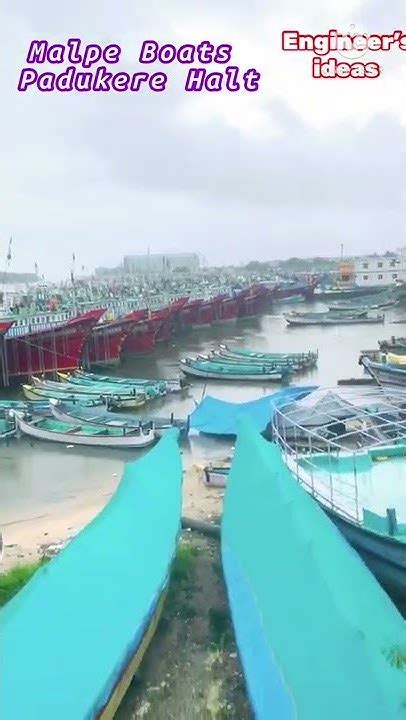 Malpe Rain Fishing Boats Halt At Padukere Shorts Malpe Padukerebeach