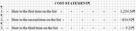 When A Tab Is Not Just A Tab Part Decimal Tabs Legal Office Guru