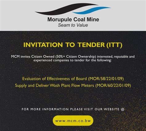 Morupule Coal Mine on LinkedIn: Morupule Coal Mine (MCM) Ltd is a coal ...