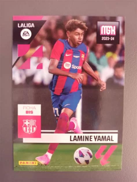 LAMINE YAMAL MEGACRACKS 2023 2024 23 24 Rookie Karte RC 108 Bis FC