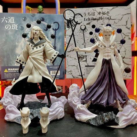 Jual Baca Deskripsi Statue Naruto Mandara Uchiha Dan Obito Uchiha