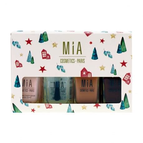 Set Mia Luxury Nude Nails Elegante Verniz