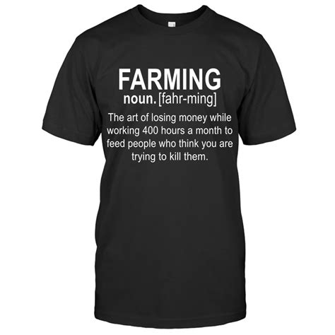 Farmer Noun T Shirt CM Things