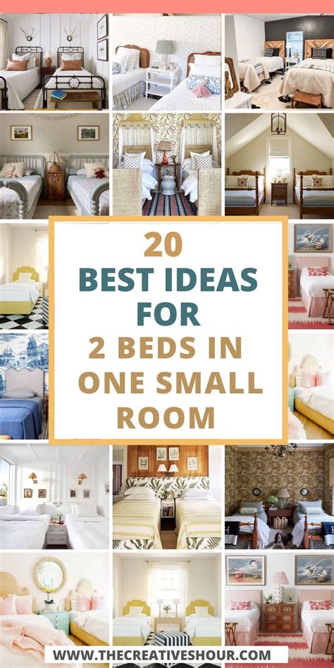 Clever Ideas Diy 2 Beds In One Small Room Twin Bedroom Layout And