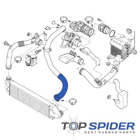 Intercooler Hose Renault Megane Ii Scenic Ii Dci Intercooler