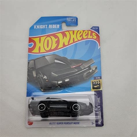 Mattel Other Hot Wheels Knight Rider Kitt Super Pursuit Mode Hw Screen Time Poshmark