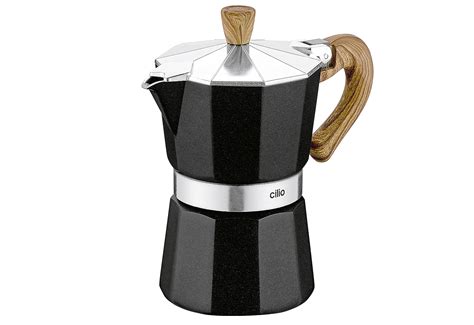 CILIO Espressokocher Classico Natura 3 Tassen 100490880