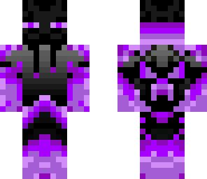 Purple Enderman | Minecraft Skin