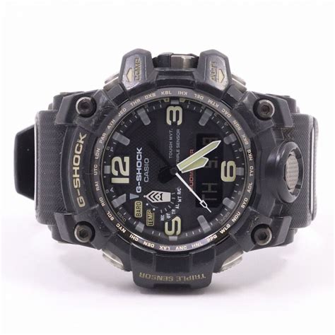 Casio G Shock Mudmaster Solar Radio Triple Sensor Ver Watch Gwg