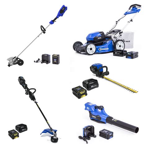 Shop Kobalt 80 Volt 5 Piece Combo Kit 21 Self Propelled Mower Blower