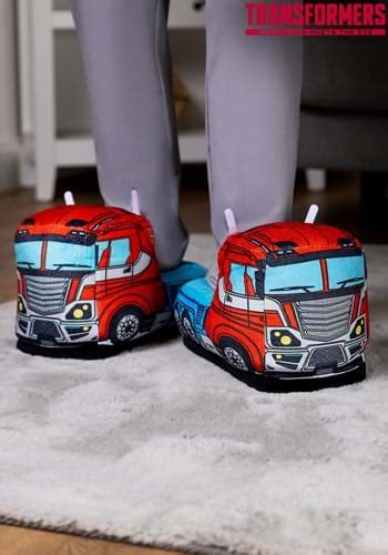 Transformers Optimus Prime Semi Truck Adult Slippers - $24.99