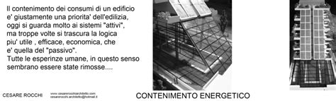 Contenimento Energetico