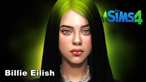 💚 Billie Eilish 🖤 ¦ The Sims 4 Cas Full Cc List Youtube