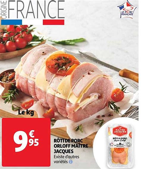 Promo R Ti De Porc Orloff Ma Tre Jacques Chez Auchan Icatalogue Fr