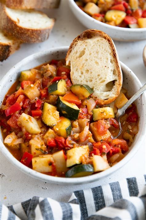 Italian Ratatouille Recipe Ciambotta The Forked Spoon