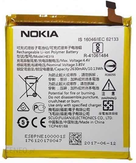 Bateria NOKIA BATERIA 3 HE319 2630MAH ORYGINALNA Opinie I Ceny Na