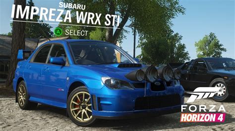 Subaru Impreza Wrx Sti Tarn Hows Scramble Forza Horizon Demo