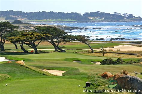 Monterey Peninsula Country Club, Shores Course ─ 11th Hole Green ...