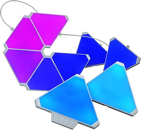 Heywasai Triangle Lights For Wall RGB Lights Led Light Panels With 16