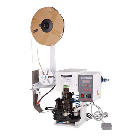 Semi Automatic Wire Cut Strip Crimp Machine Iv Teflon Wire Cut Strip