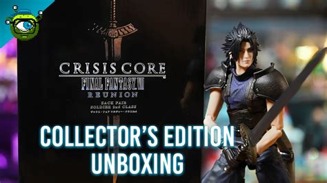 Unboxing Crisis Core Final Fantasy VII Reunion HERO EDITION