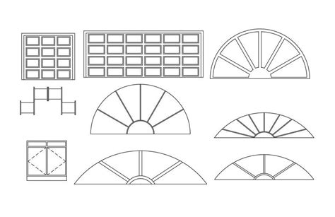 Arch Window Design Free Cad Blocks Dwg File Cadbull Images And Photos