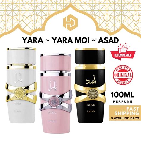 Yara Yara Moi Asad 100ML LATTAFA Perfume EDP 100 Original Beauty