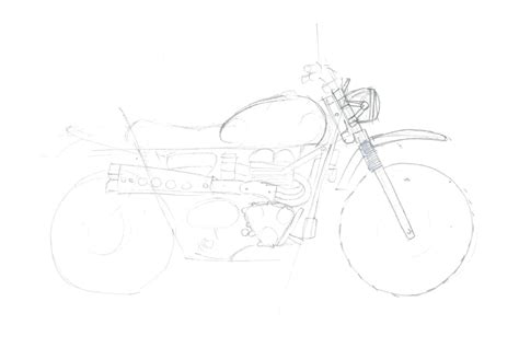 Comment Dessiner Un Moto