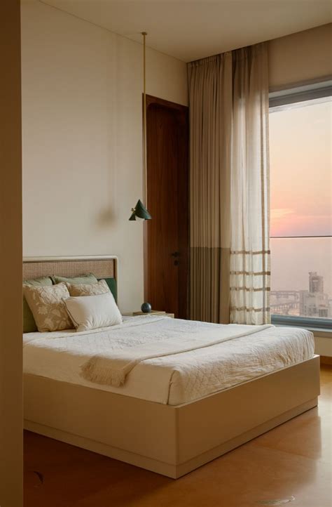 simple modern bedroom design  india minimalist elegance