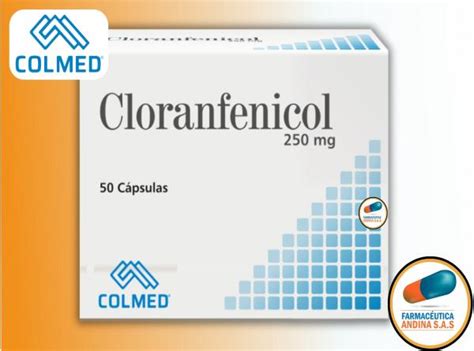 CLORANFENICOL 250 MG CAJA X 50 CAPSULAS COLMED