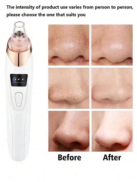 5 In 1 Portable Electric Blackhead Vacuum Suction Remover Kit Acne