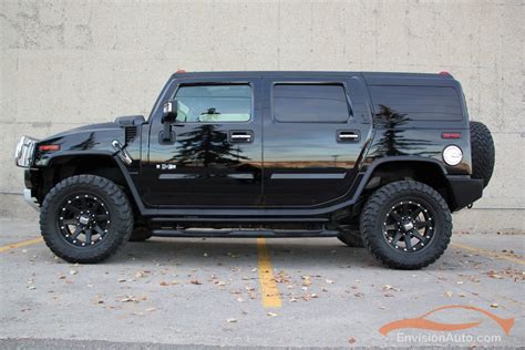 H Hummer Suv Luxury Package Black Custom Wheels Envision Auto