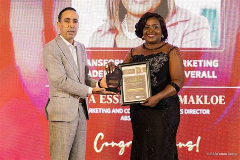 Absa Bank Ghana Marketing And Corporate Affairs Director Earns Top