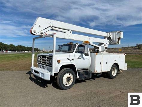 1986 Gmc C7000 Boom Truck Booker Auction Company