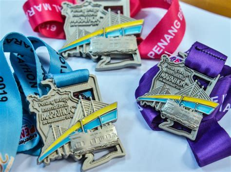 Organisers Unveil Unique Shaped Medals For Penang Bridge International