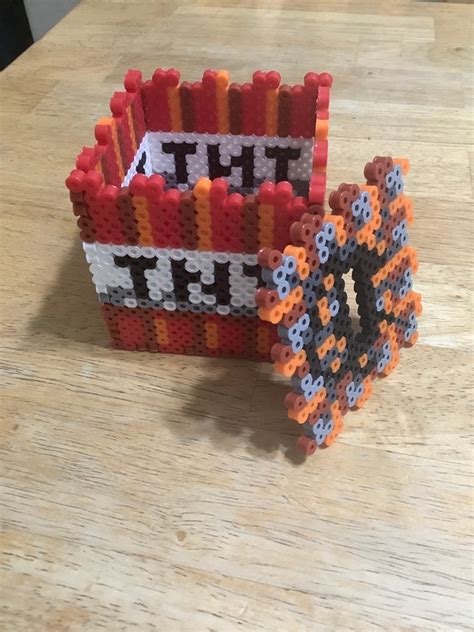 Minecraft Perler Beads Tnt