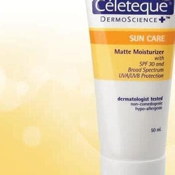 Jual Sunblock Wajah Celeteque Sun Care Matte Moisturizer 50 Ml Shopee