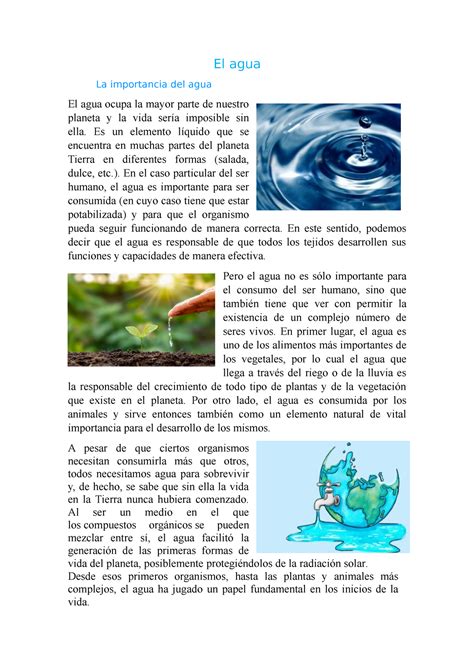 Ejemplo De Texto Argumentativo Sobre El Agua Texto Exemplo Images Images