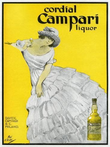 Cordial Campari Liquor Posters AllPosters Campari Vintage